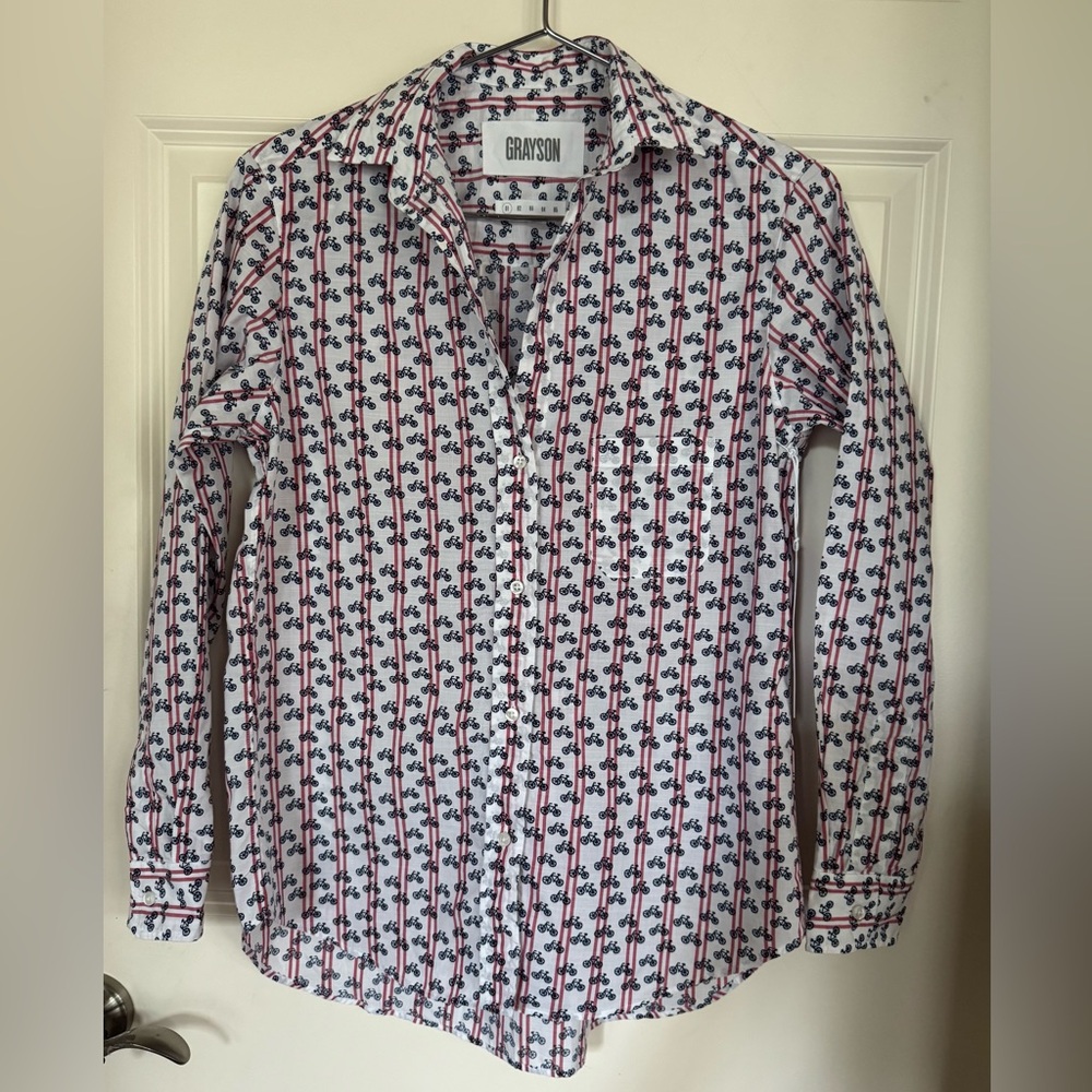 Grayson Bicycle Button Down Shirt